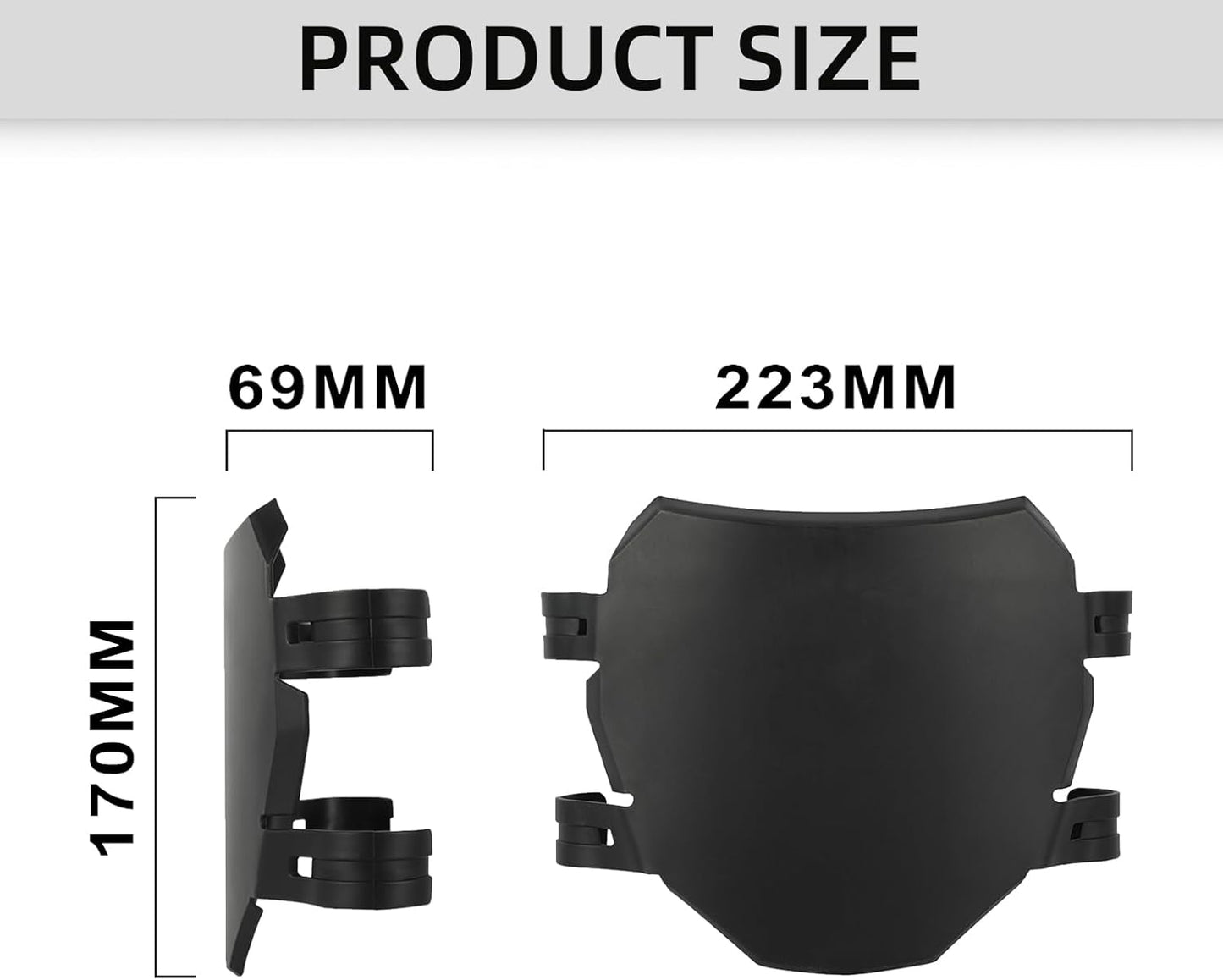 Universal Upgraded Front License Number Plate For Surron Lightbee S/X E-Bike