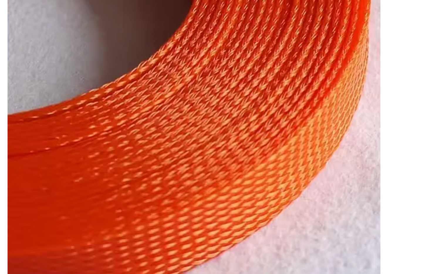 1M/3.2F Braided Cable Sleeve for Surron Light Bee Cable Lines Protection