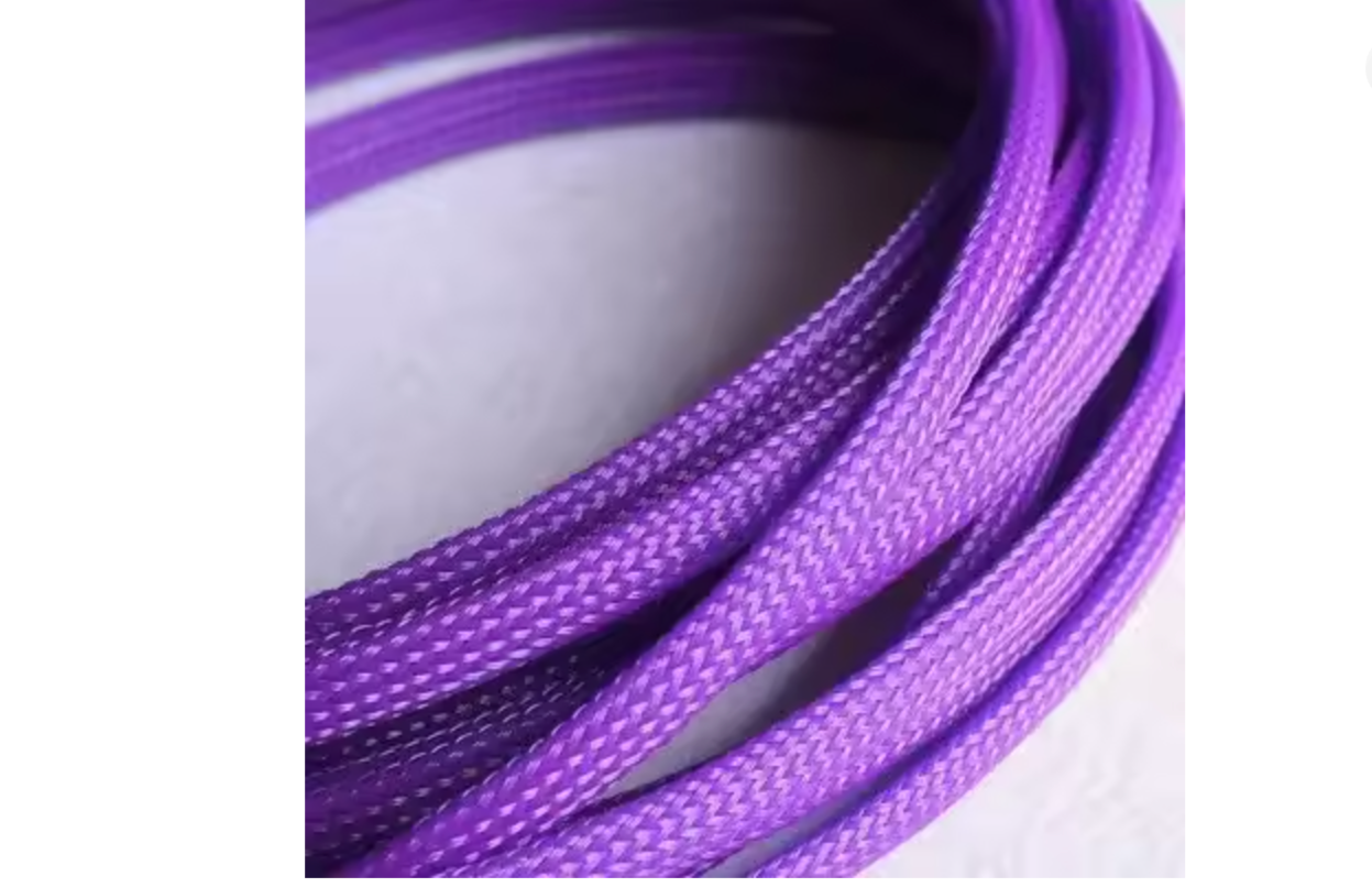 1M/3.2F Braided Cable Sleeve for Surron Light Bee Cable Lines Protection
