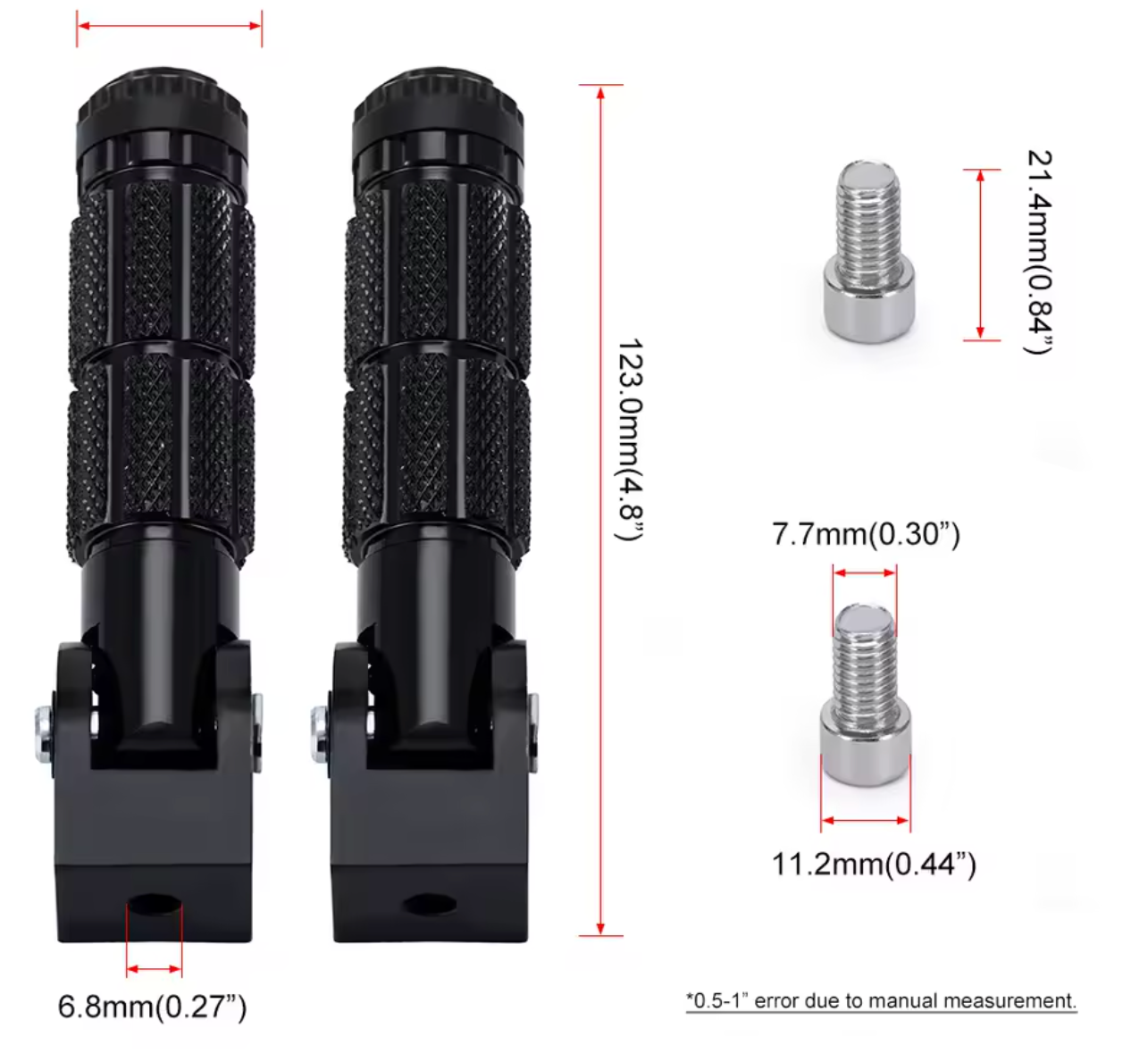 Super73 S1 Rear Passenger Foot Pegs