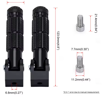Super73 S1 Rear Passenger Foot Pegs