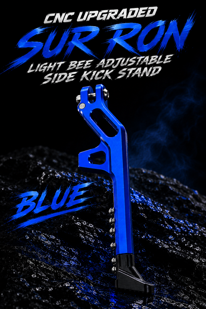 CNC Upgraded Sur Ron Light Bee Adjustable Side Kick Stand