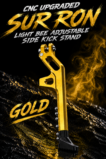 CNC Upgraded Sur Ron Light Bee Adjustable Side Kick Stand
